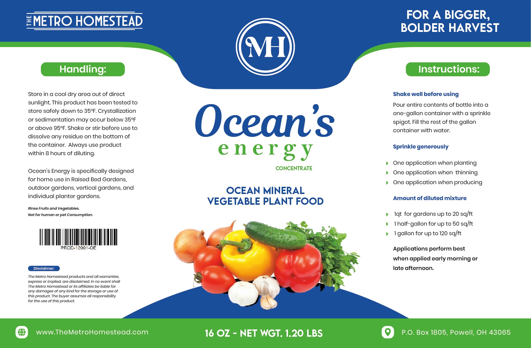 Ocean's Energy - Concentrate